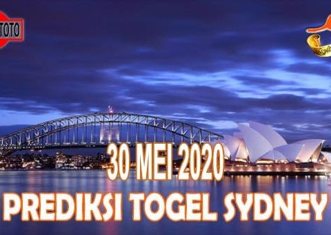 Prediksi Togel Sydney Hari Ini 30 Mei 2020