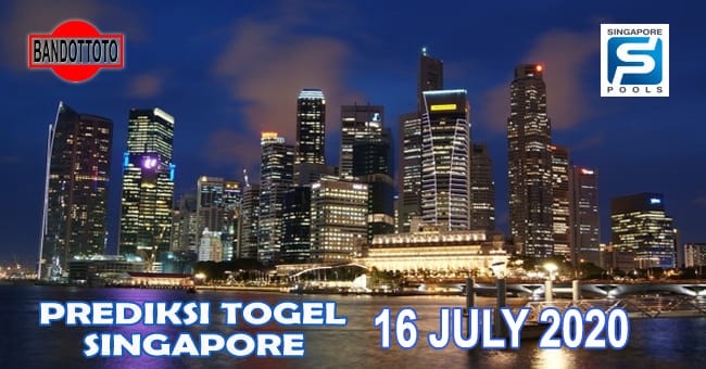 Prediksi Togel Singapore Hari Ini 16 Juli 2020