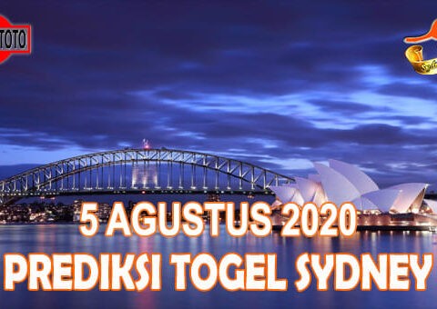 Prediksi Togel Sydney Hari Ini 5 Agustus 2020