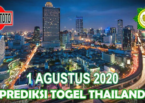 Prediksi Togel Thailand Hari Ini 1 Agustus 2020