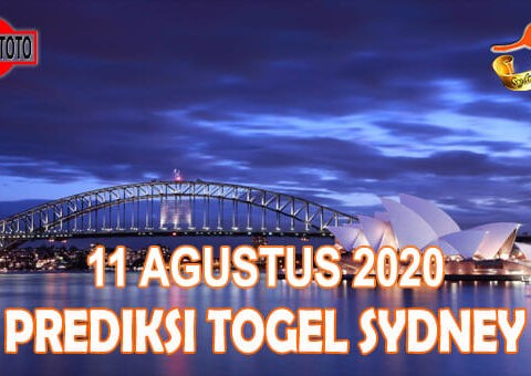 Prediksi Togel Sydney Hari Ini 11 Agustus 2020