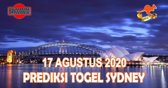 Prediksi Togel Sydney Hari Ini 17 Agustus 2020