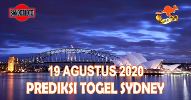 Prediksi Togel Sydney Hari Ini 19 Agustus 2020