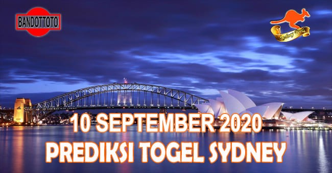 Prediksi Togel Sydney Hari Ini 10 September 2020