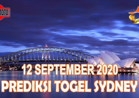 Prediksi Togel Sydney Hari Ini 12 September 2020