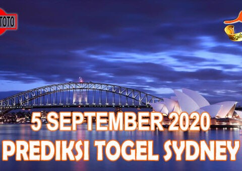Prediksi Togel Sydney Hari Ini 5 September 2020