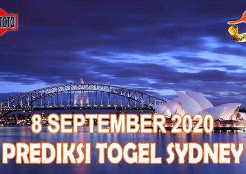 Prediksi Togel Sydney Hari Ini 8 September 2020