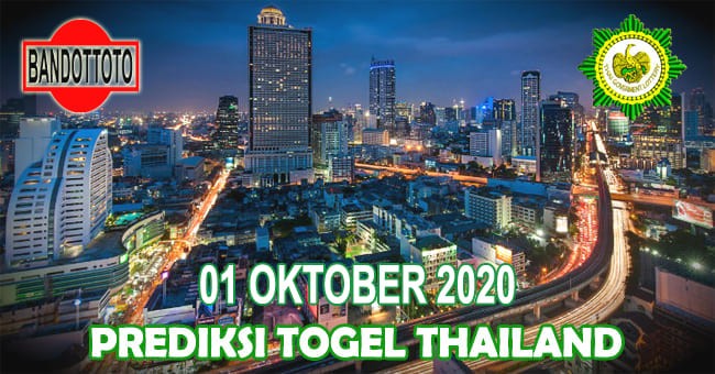 Prediksi Togel Thailand Hari Ini 1 Oktober 2020