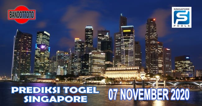 Prediksi Togel Singapore Hari Ini 07 November 2020
