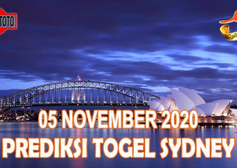 Prediksi Togel Sydney Hari Ini 05 November 2020