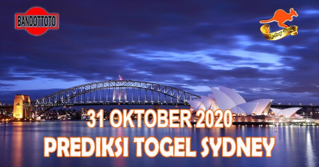 Prediksi Togel Sydney Hari Ini 31 Oktober 2020