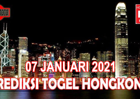Prediksi Togel Hongkong Hari Ini 07 Januari 2021