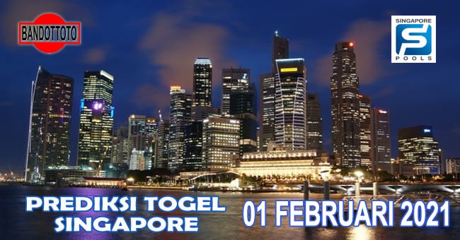 Prediksi Togel Singapore Hari Ini 01 Februari 2021