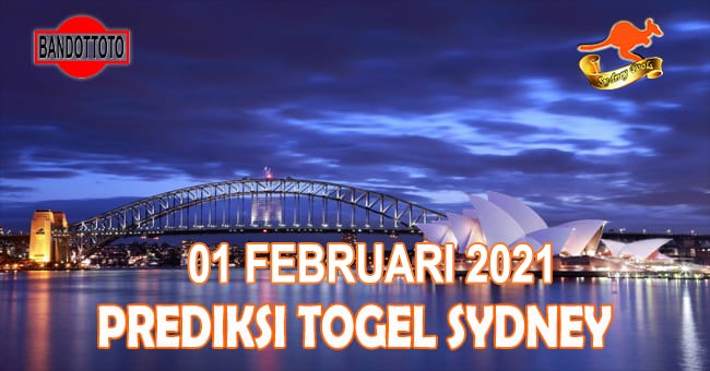 Prediksi Togel Sydney Hari Ini 01 Februari 2021