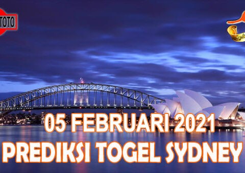 Prediksi Togel Sydney Hari Ini 05 Februari 2021