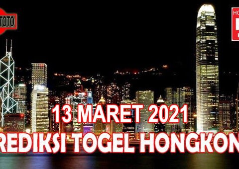 Prediksi Togel Hongkong Hari Ini 13 Maret 2021