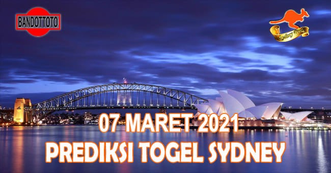 Prediksi Togel Sydney Hari Ini 07 Maret 2021