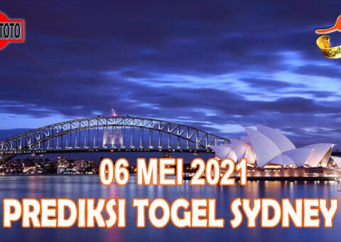 Prediksi Togel Sydney Hari Ini 06 Mei 2021