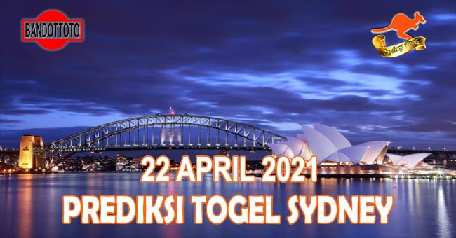 Prediksi Togel Sydney Hari Ini 22 April 2021